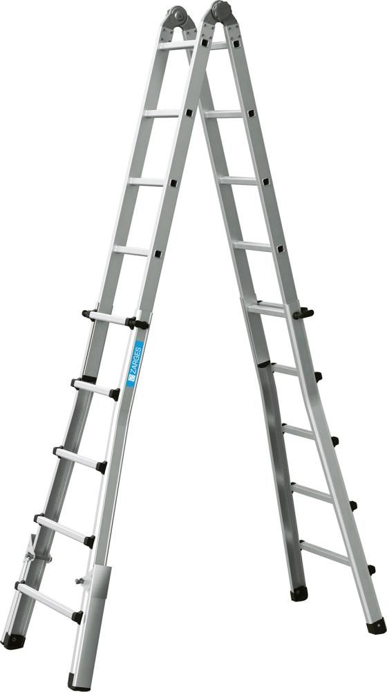 Produktbild Zarges Teleskopleiter Variotec V 4 teilig 4 x 5 Sprossen
