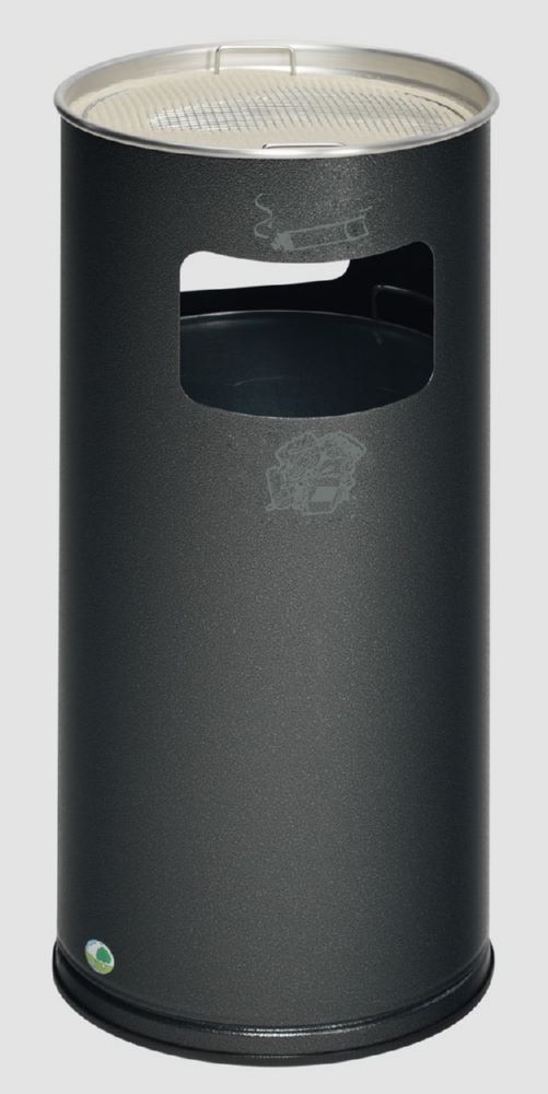 Produktbild Var Abfallsammler Ascher H 70K antiksilber 37,4 Liter