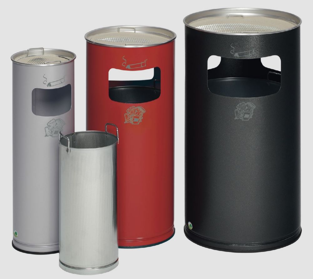 Produktbild Var Abfallsammler 69,2 Liter Ascher H 75K antiksilber bild 2