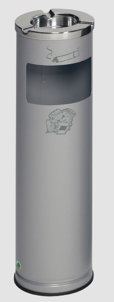 Produktbild Var Abfallsammler 11,6 Liter Ascher D 20 silber 0,2 Liter