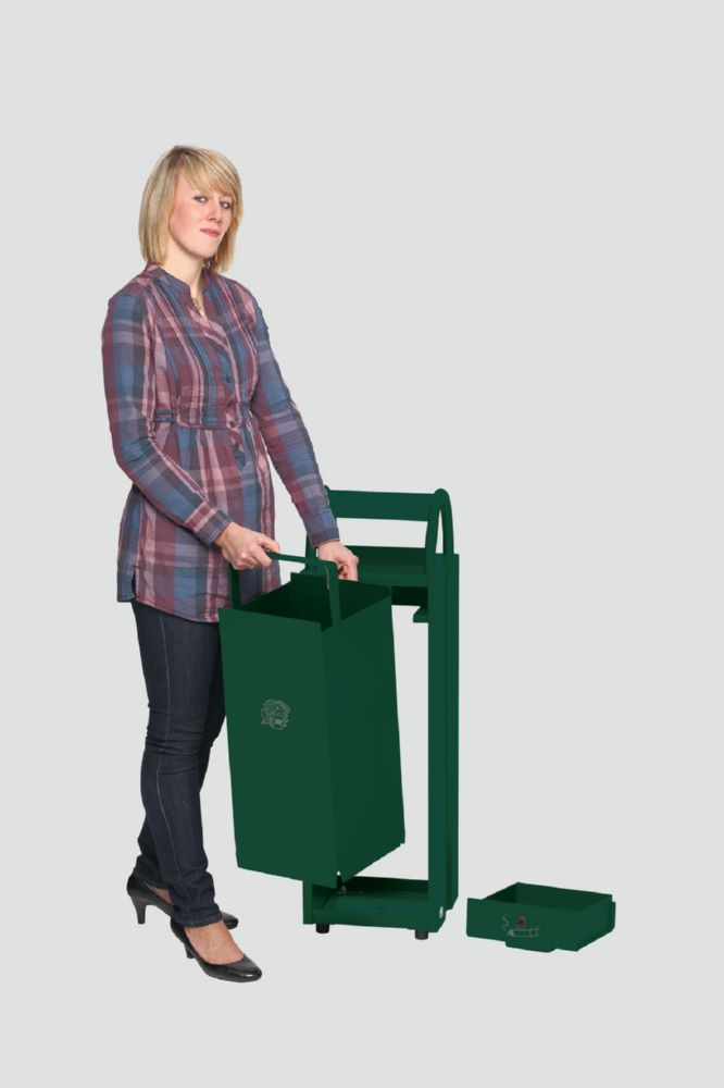 Produktbild Var Abfallbehälter mit Ascher B 30 bild 2