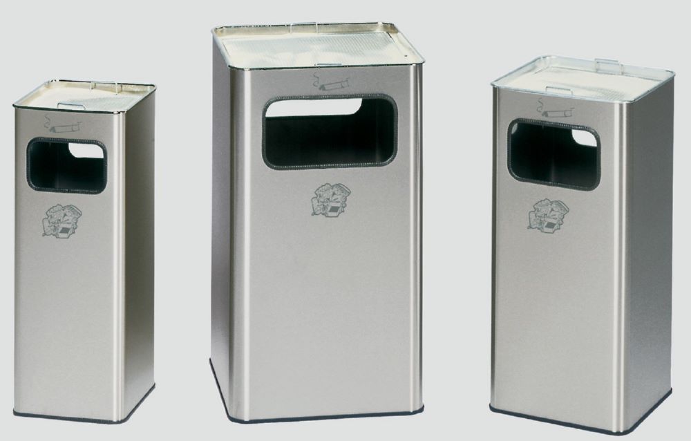 Produktbild Var Abfallsammler Ascher B 43 R Edelstahl 96 Liter bild 3