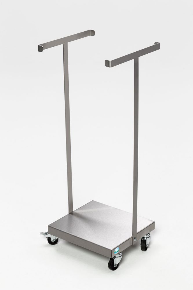 Produktbild Var Abfallsammler Typ SHR 120 Edelstahl fahrbar für 120 Liter Säcke