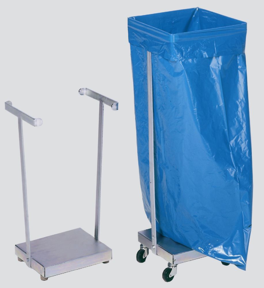 Produktbild Var Abfallsammler Typ SH 60 verzinkt stationär für 60 und 70 Liter Säcke bild 2