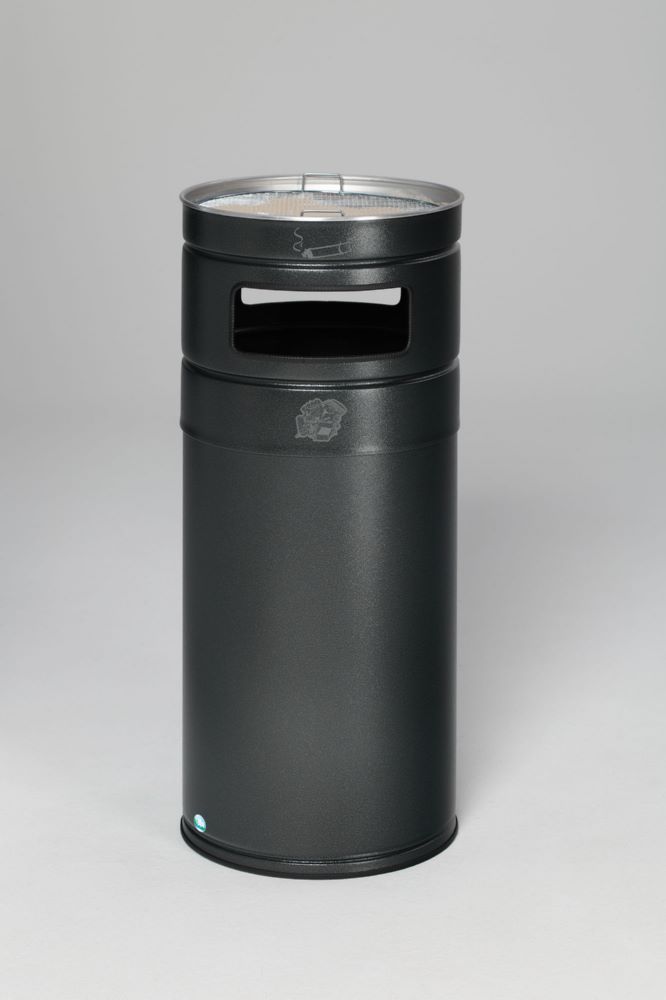 Produktbild Var Ascher Abfallsammler H 100 antiksilber