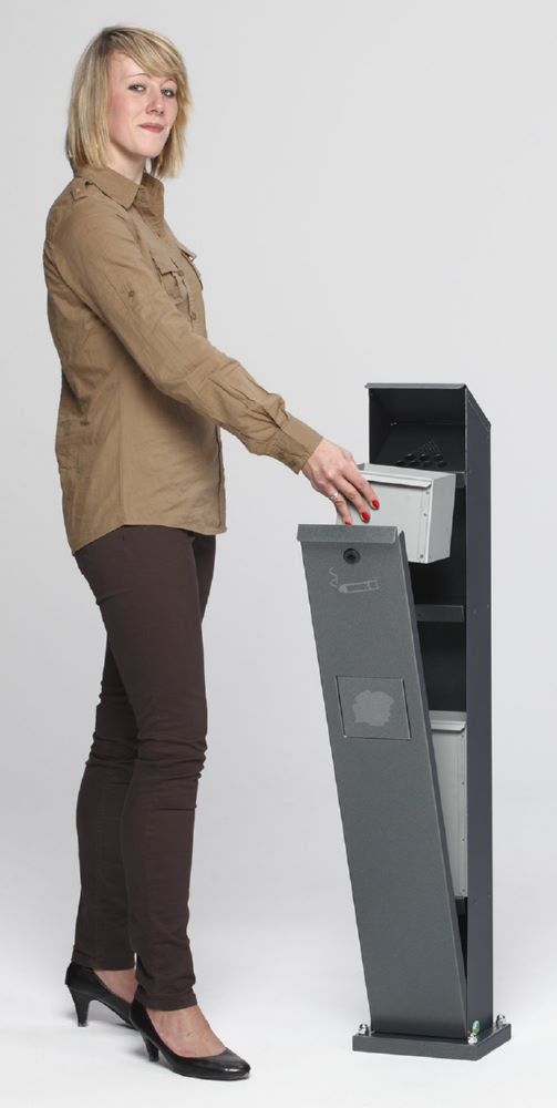 Produktbild Var Ascher Abfallsammler Standsäule SG 115 bild 2