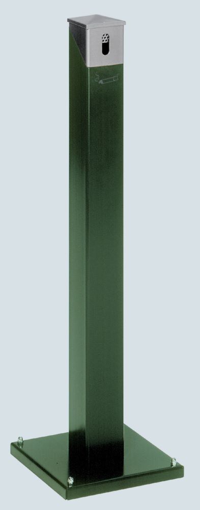 Produktbild Var Ascher Standsäule SG 105 E moosgrün silber