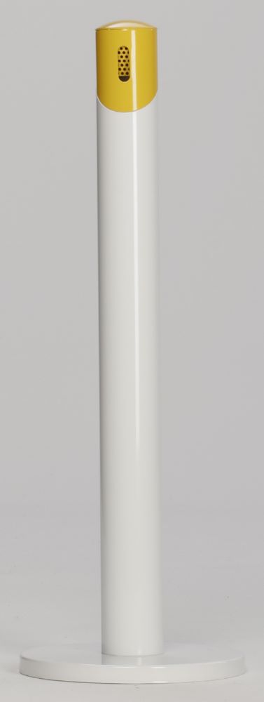 Produktbild Var Ascher Standsäule SG 105 Rweiß gelb