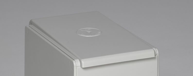 Produktbild Var Deckel für Kunststoffcontainer 40 Liter lichtgrau bild 2