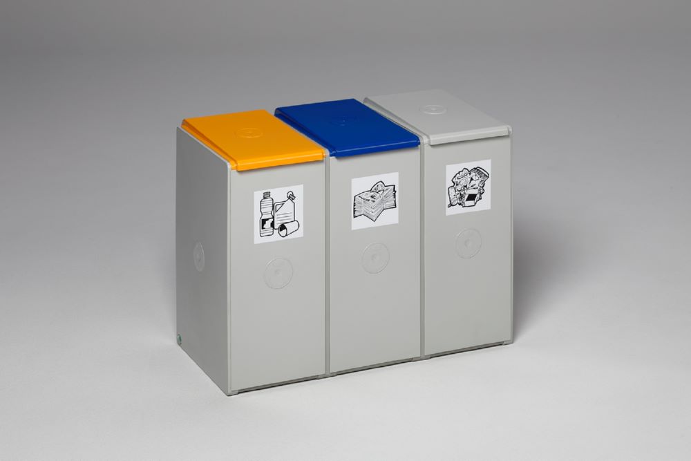 Produktbild Var Deckel für Kunststoffcontainer 40 Liter lichtgrau bild 4