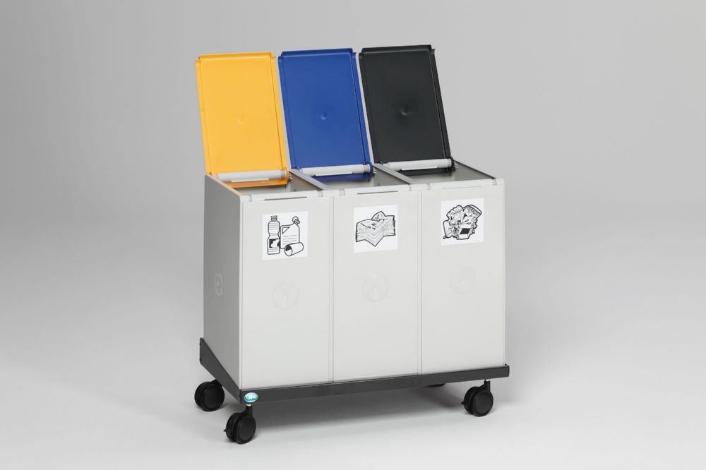 Produktbild Var Deckel für Kunststoffcontainer 40 Liter blau bild 8