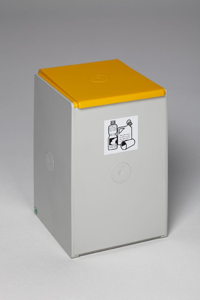 Produktbild Var Deckel für Kunststoffcontainer 60 Liter Farbe gelb bild 3