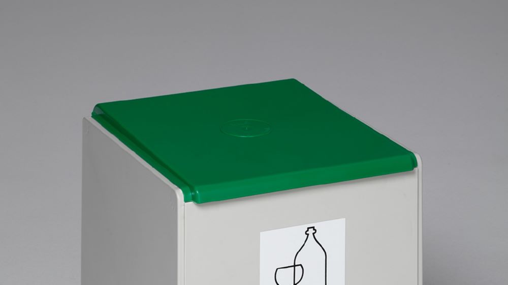 Produktbild Var Deckel für Kunststoffcontainer 60 Liter Farbe grün bild 3
