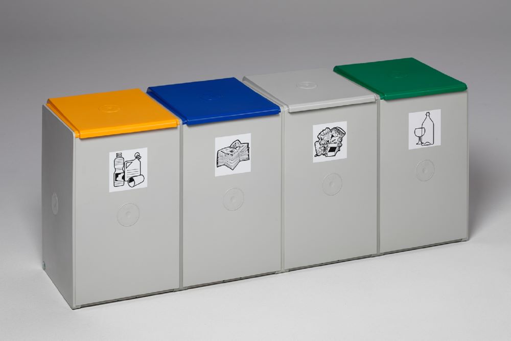 Produktbild Var Deckel für Kunststoffcontainer 60 Liter Farbe grün bild 5