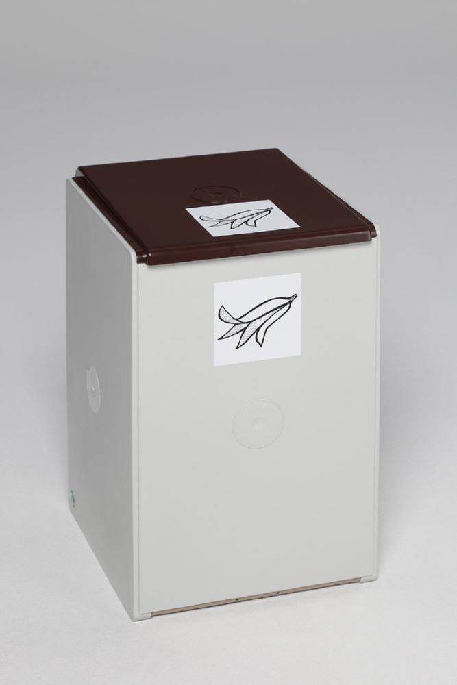 Produktbild Var Deckel für Kunststoffcontainer 60 Liter Farbe braun bild 2