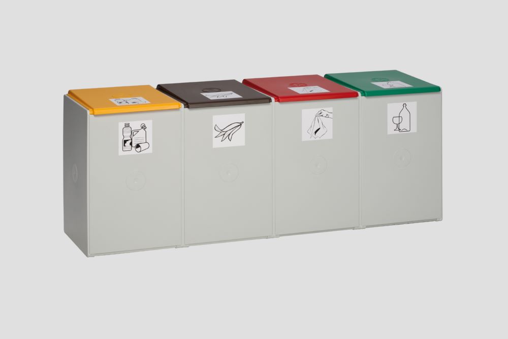 Produktbild Var Deckel für Kunststoffcontainer 60 Liter Farbe braun bild 4