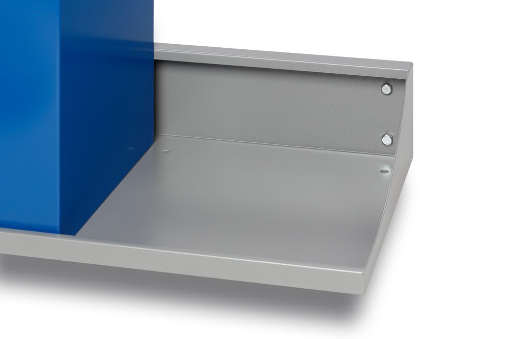 Produktbild Var Halterung Wertstoffsammler 2 fach silber 131x648x363mm