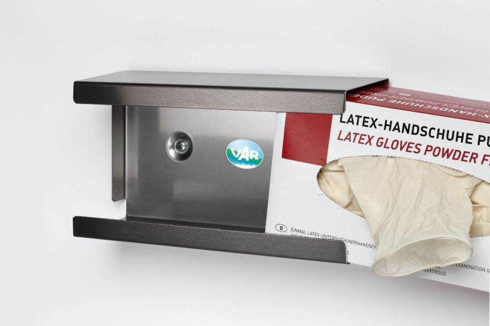 Produktbild Var Handschuhhalter Edelstahl einfach offen