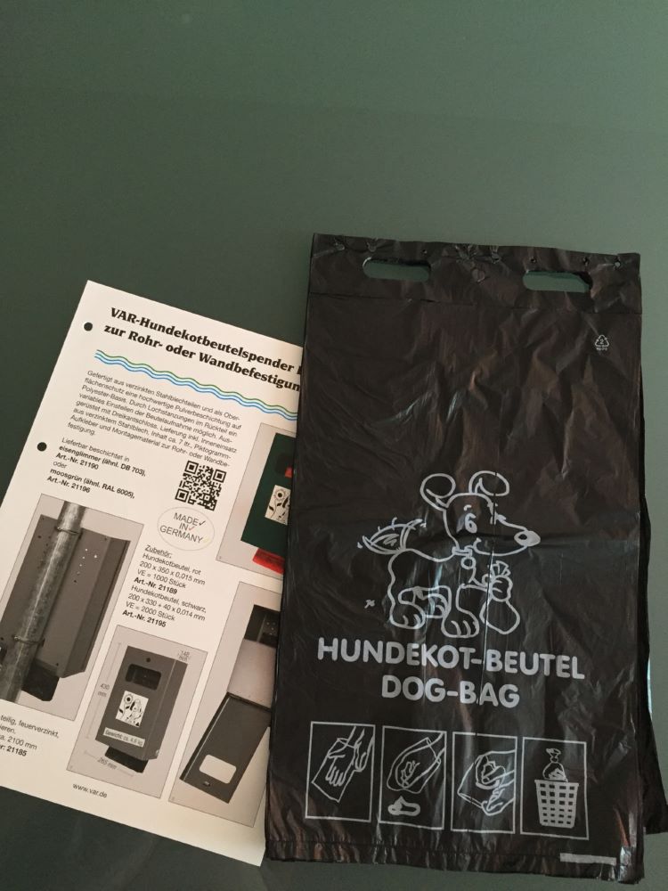 Produktbild Var Hundekotbeutel schwarz 2000 Stück bild 4