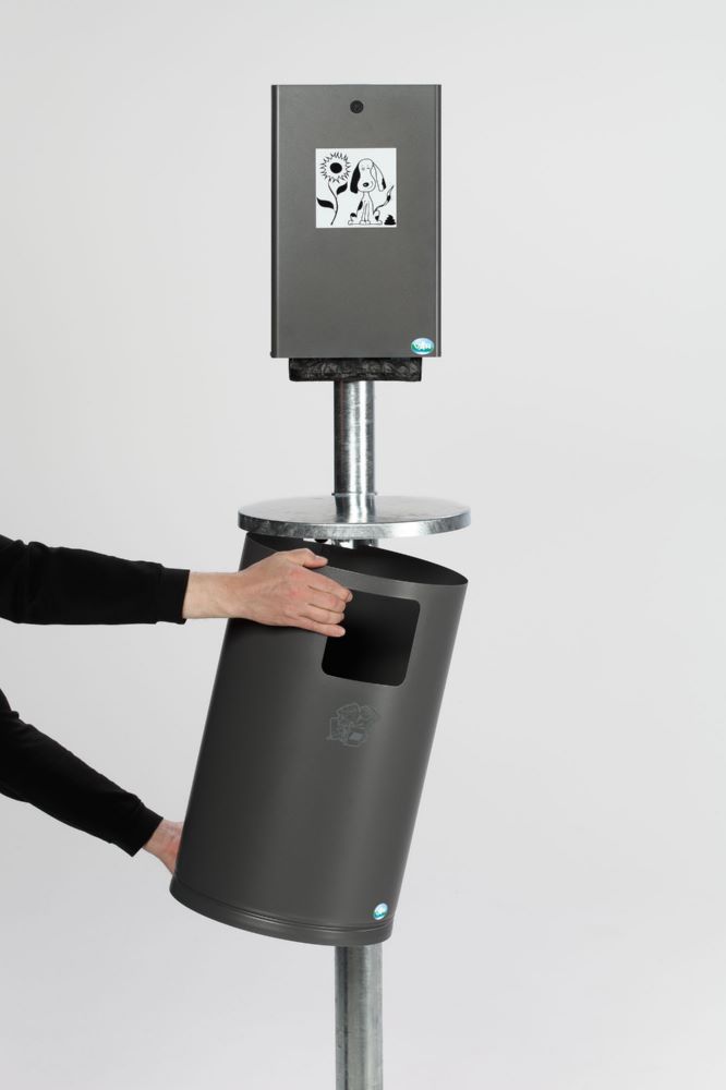 Produktbild Var Hundetoilette DS 1 grau bild 2