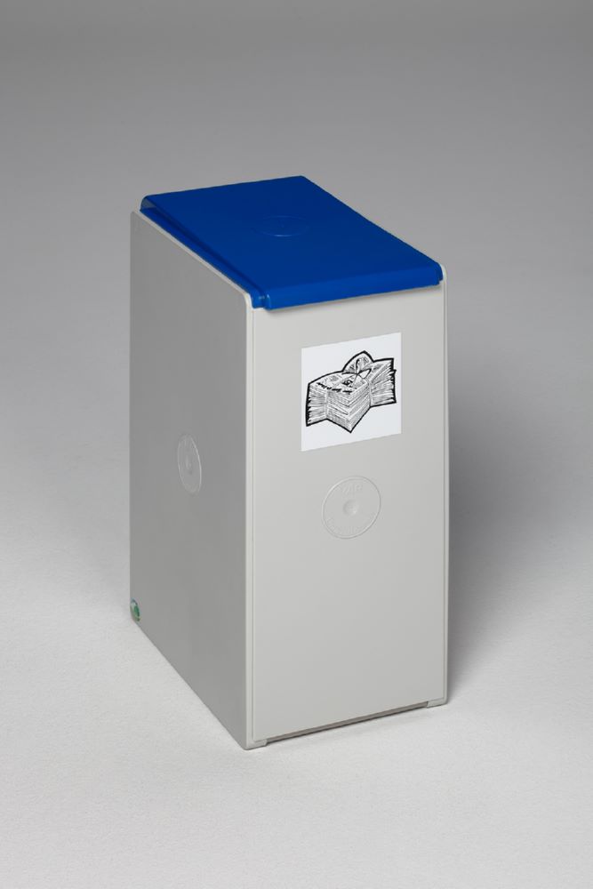 Produktbild Var kunststoffcontainer 1 fach 40Liter Mülltrennsystem ohne Deckel bild 2