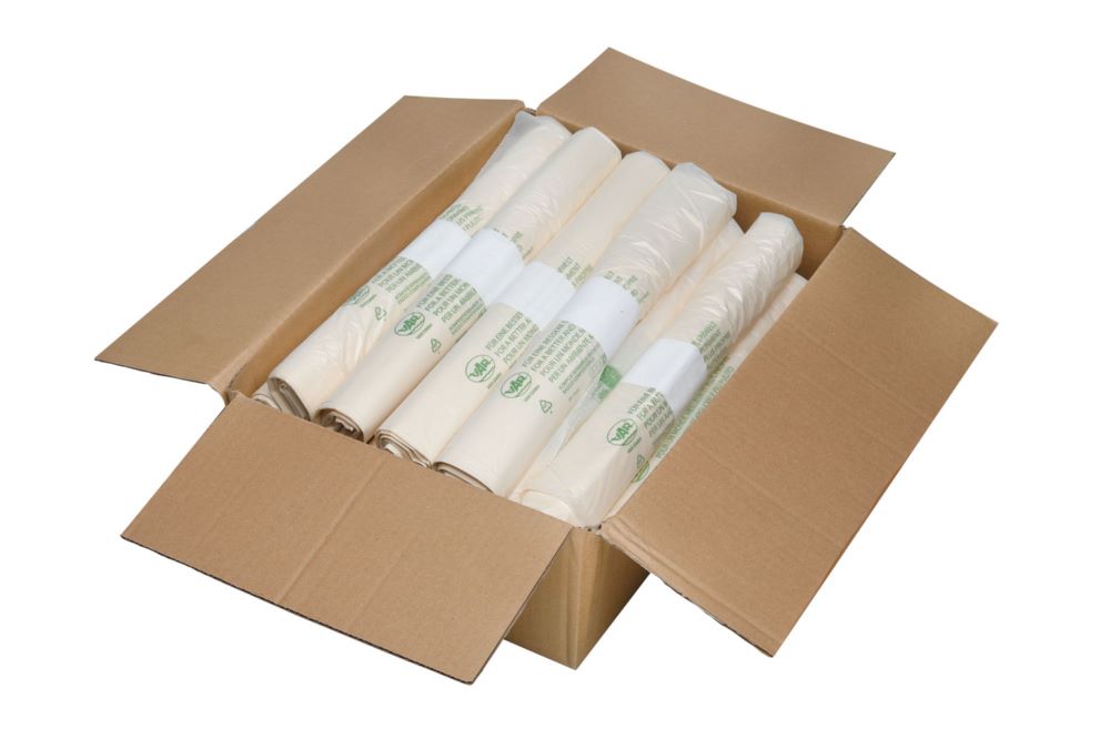 Produktbild VAR Müllsäcke kompostierbar je 120 Liter 200 Stück