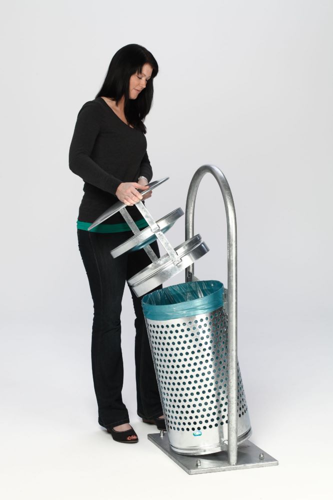 Produktbild Var Rohrbogenständer RB 002 Kopfteil feuerverzinkt Korpus feuerverzinkt