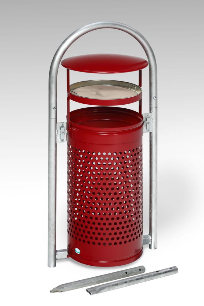 Produktbild Var Rohrbogenständer RB 002 Kopfteil purpurrot Korpus purpurrot