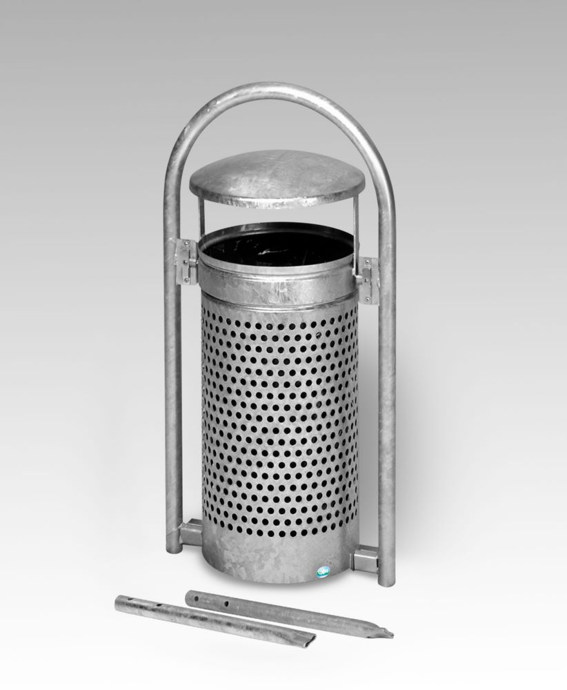 Produktbild VAR Rohrbogenständer 001 zum Einbetonieren feuerverzinkt 470 x 620 x 1185 mm