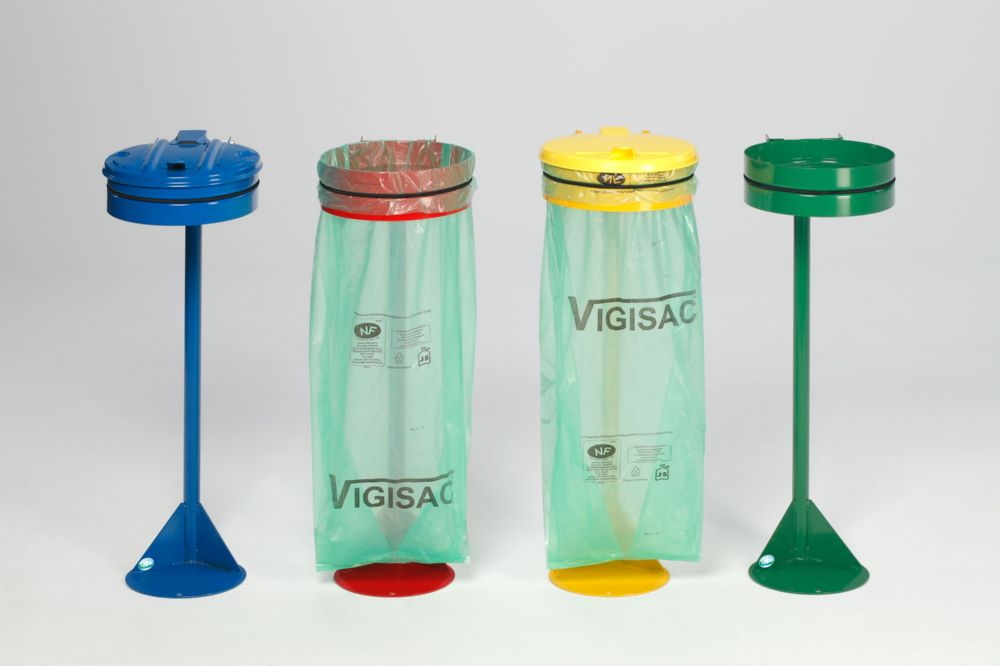 Produktbild Var Wandgerät für Müllsäcke mit Kunststoffdeckel bild 2