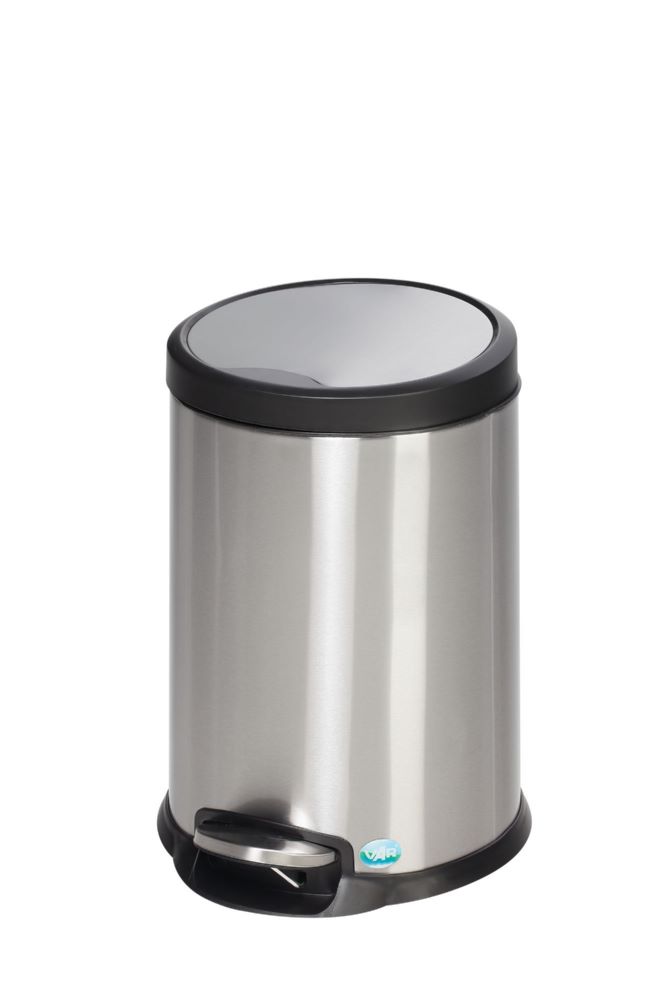 Produktbild Var Tret Abfallsammler Edelstahl 20 Liter Inhalt Deckel gedämpft