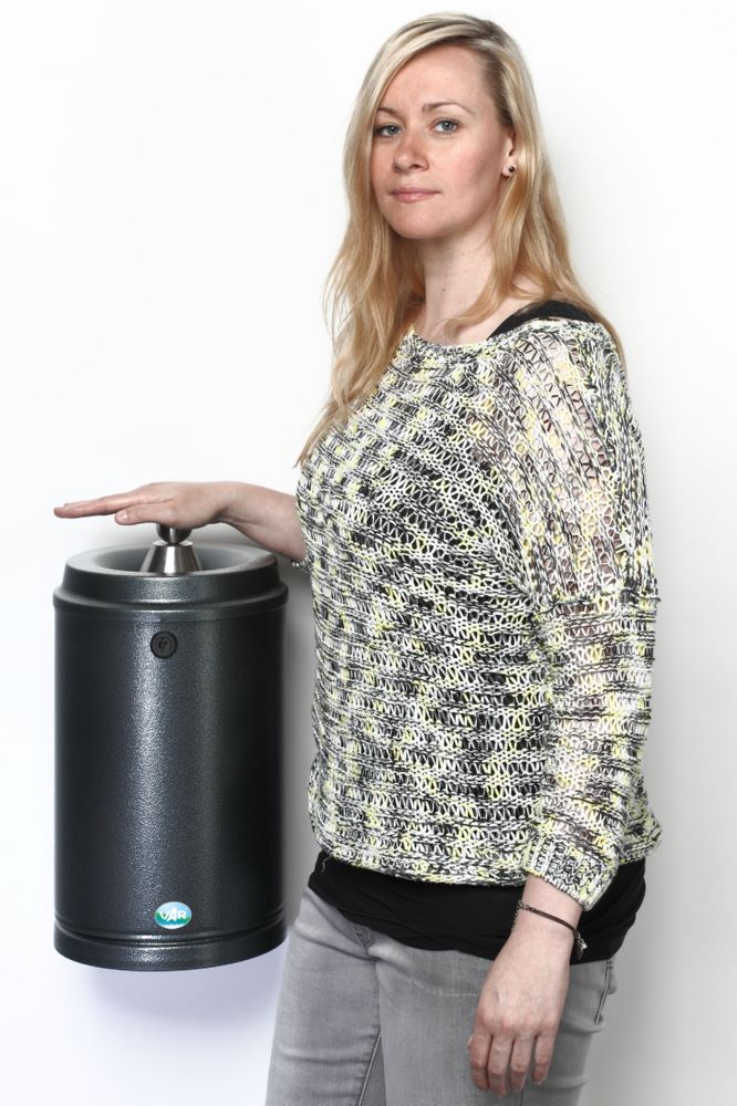 Produktbild Var Wandascher H 47 Dreh und Schleuderascher antiksilber bild 4