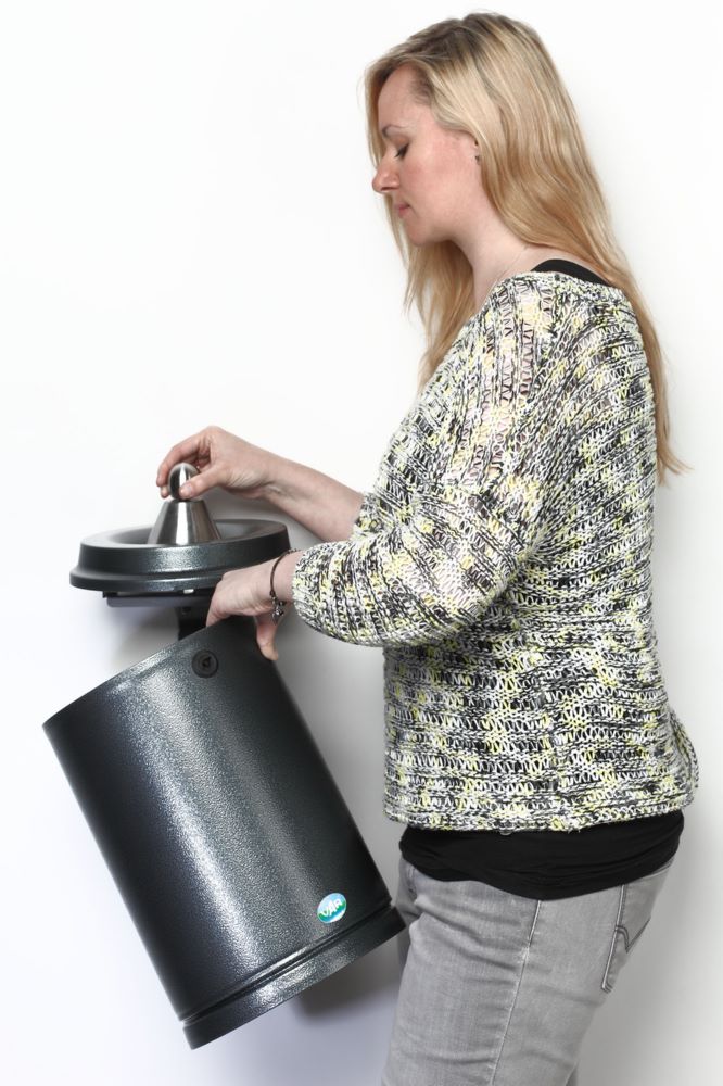 Produktbild Var Wandascher H 47 Dreh und Schleuderascher antiksilber bild 5