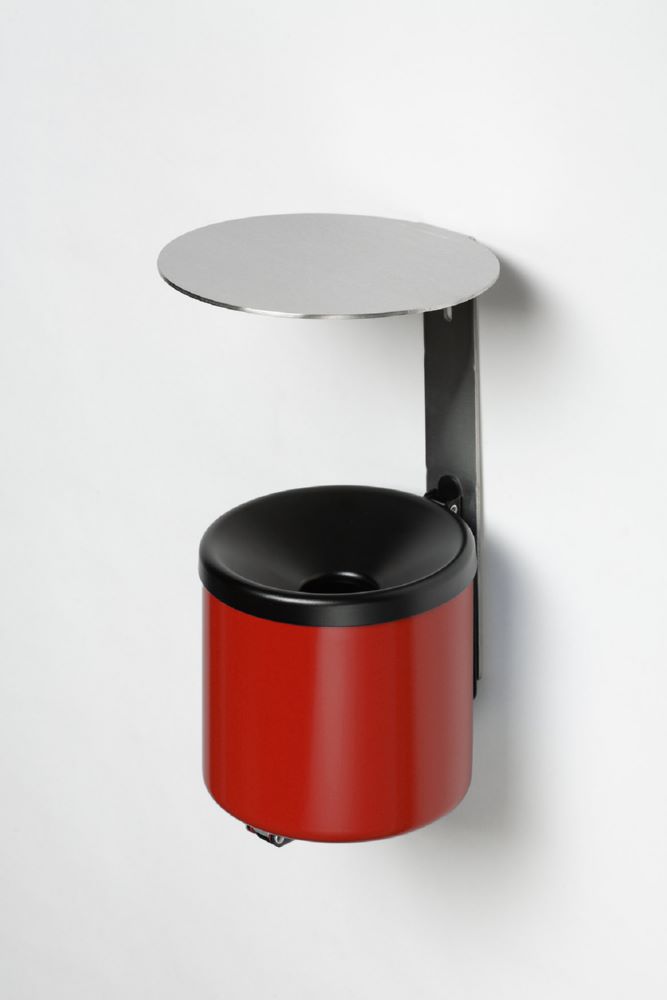 Produktbild Var Wandascher rot WH 16 mit Dach VA