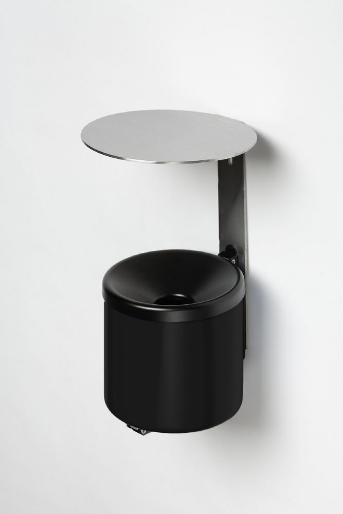 Produktbild Var Wandascher schwarz WH 16 mit Dach VA