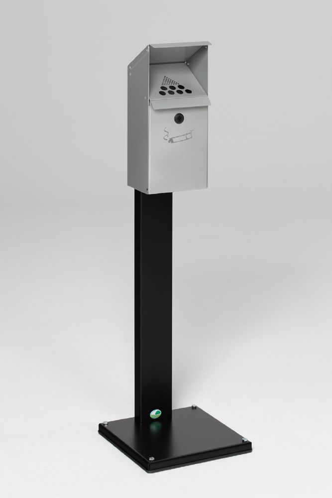 Produktbild Var Wandascher WH 41 mit Standfuß schwarz silber