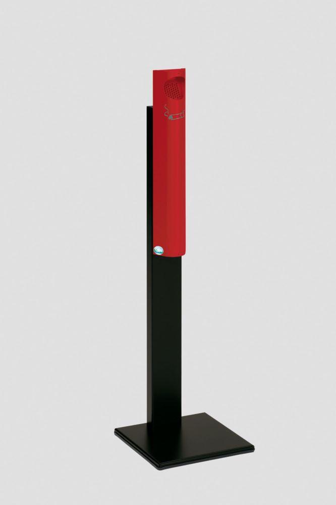 Produktbild Var Wandascher B 12 mit Standfuß schwarz Höhe 1250 mm