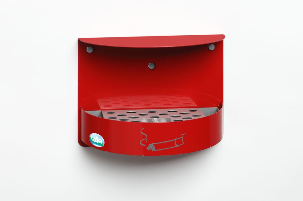 Produktbild Var Wandascher H 23 verschließbar rot