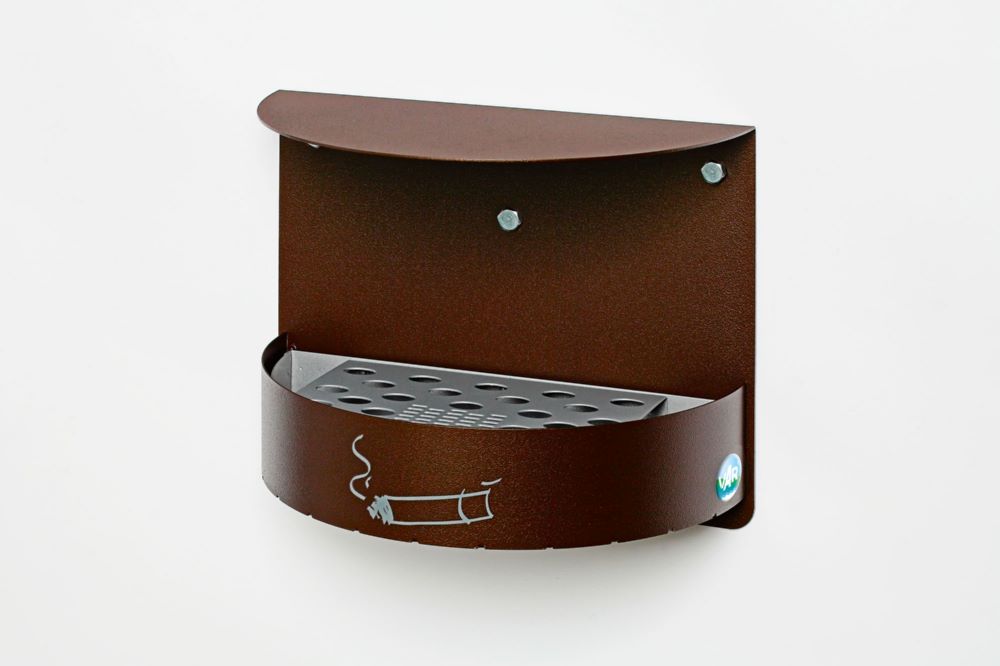 Produktbild Var Wandascher H 23 verschließbar dunkelbraun struktur bild 2