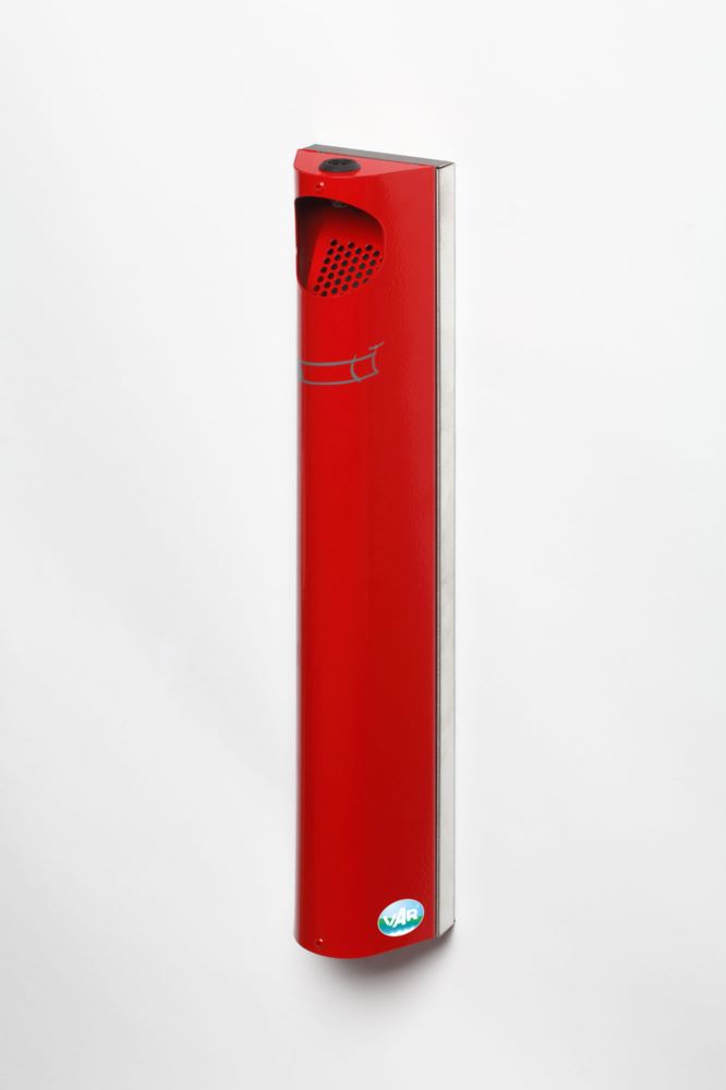 Produktbild Var Wandascher B 12 verschließbar rot