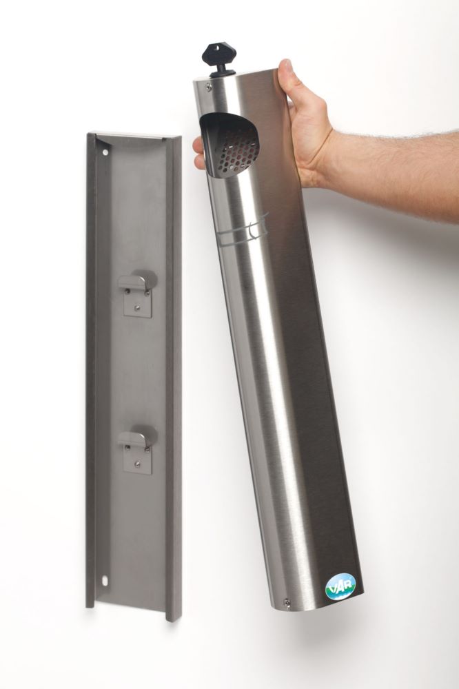 Produktbild Var Wandascher B 12 verschließbar Edelstahl bild 2