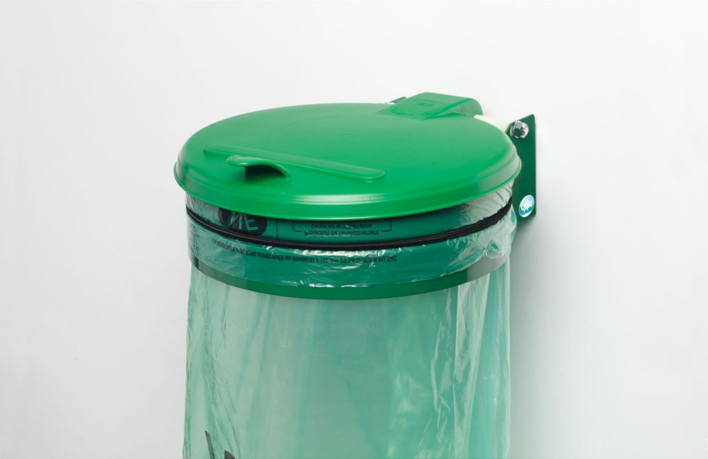 Produktbild Var Wandgerät für Müllsäcke mit Kunststoffdeckel bild 2