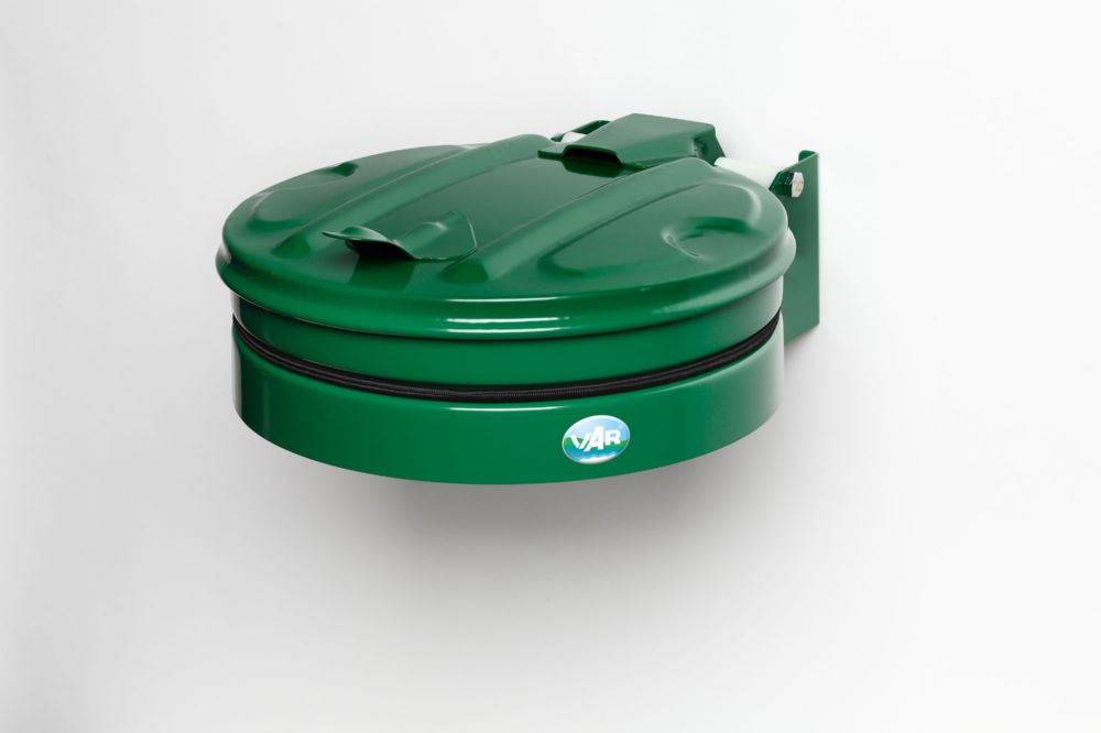 Produktbild Var Wandgerät für Müllsäcke mit Metalldeckel