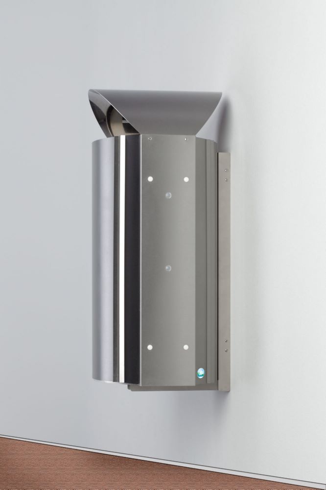 Produktbild Var Wandgerät Abfallbehälter AG 79 Edelstahl 50 Liter bild 3