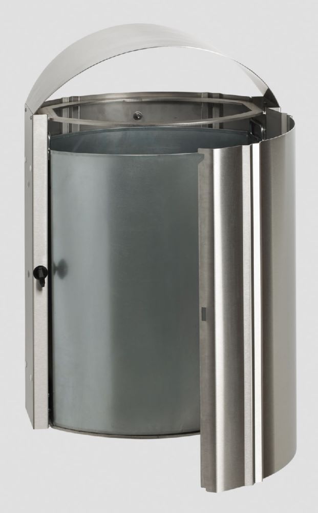 Produktbild Var Wandgerät Abfallbehälter AG 79 Edelstahl 50 Liter bild 5