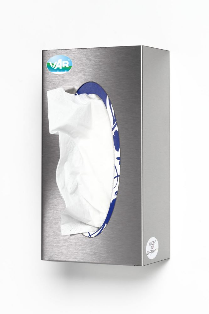 Produktbild Var Wandspender 1 Fach Edelstahl für Handschuhbox