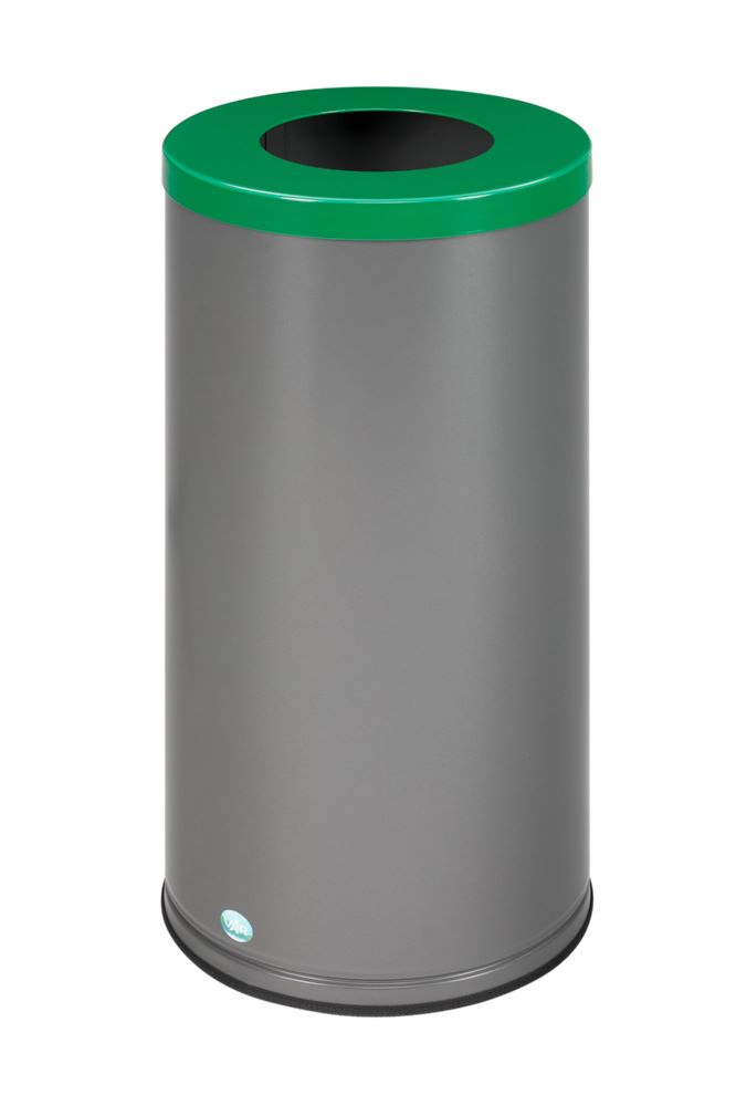 Produktbild VAR Wertstoffsammelgerät 70 Liter smaragdgrün eisenglimmer 435 x 435 x 760 mm