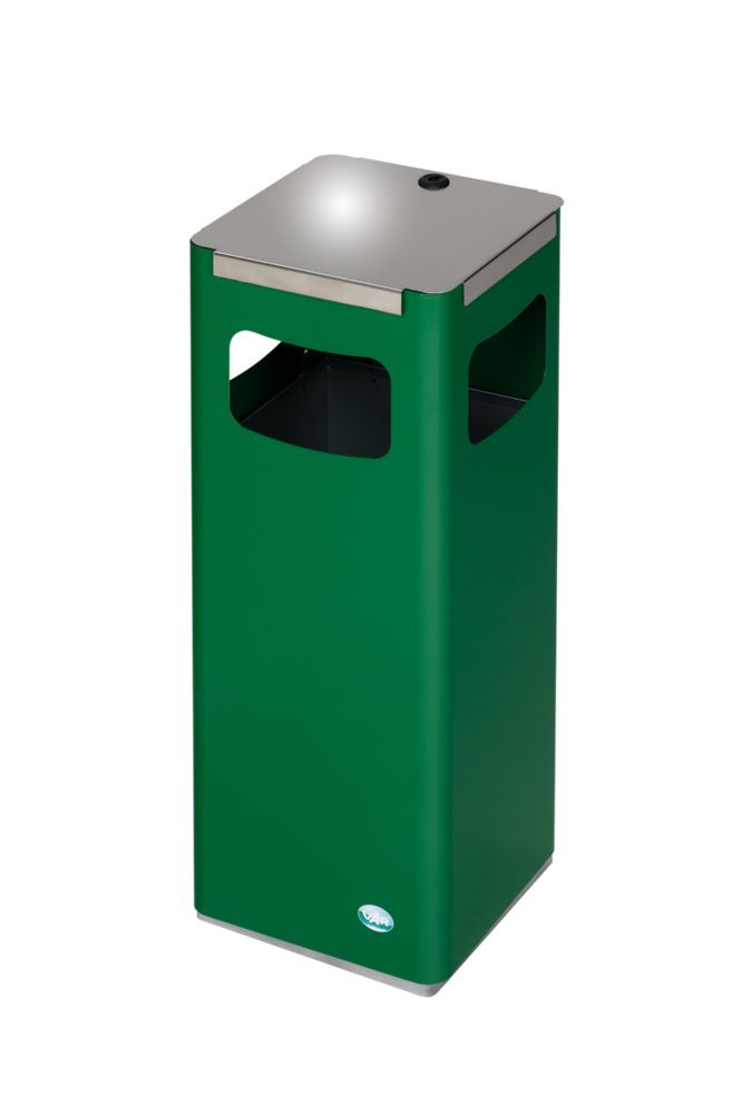 Produktbild VAR Wertstoffsammelgerät 25R smaragdgrün 235 x 235 x 660 mm