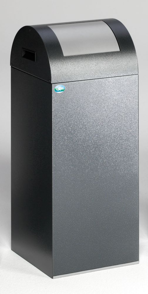Produktbild Var Wertstoffsammelgerät WSG 55 R Korpus antiksilber Einwurfklappe silber