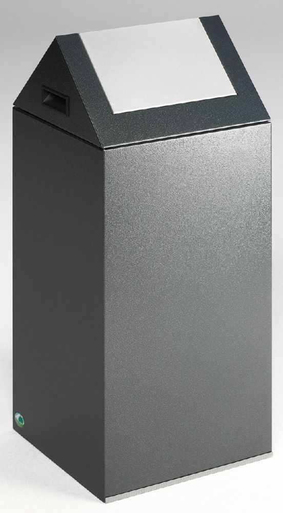 Produktbild Var Wertstoffsammelgerät WSG 55 S Korpus antiksilber Einwurfklappe silber